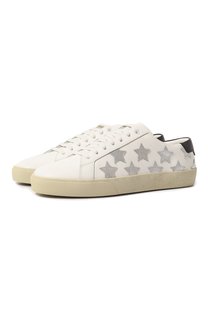 Кожаные кеды SL/06 Saint Laurent