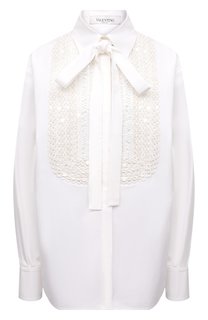 Хлопковая блузка Valentino