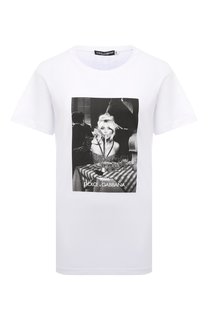 Хлопковая футболка Dolce & Gabbana