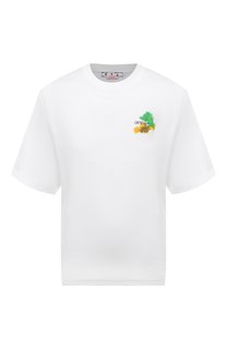 Хлопковая футболка Off-White