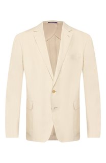 Пиджак из шелка и льна Ralph Lauren