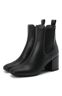 Кожаные ботильоны Brunello Cucinelli