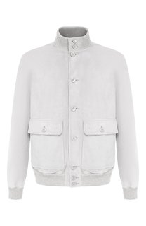 Кожаный бомбер Kiton