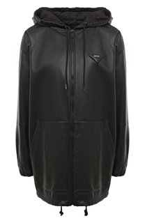 Кожаная куртка Prada