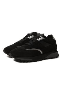 Комбинированные кроссовки Santoni