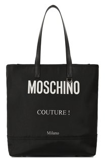 Текстильная сумка-тоут Moschino