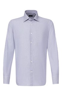 Хлопковая сорочка Ermenegildo Zegna