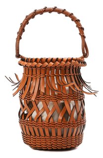 Сумка Bucket Fringes Loewe