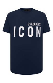 Хлопковая футболка Icon Dsquared2