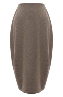 Юбка из шерсти и кашемира Low Classic
