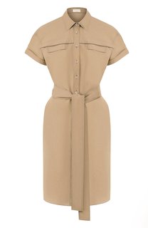 Хлопковое платье Brunello Cucinelli