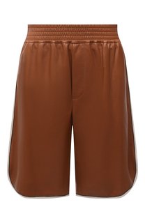 Кожаные шорты Brunello Cucinelli
