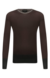 Джемпер из кашемира и шелка Giorgio Armani