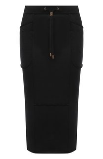 Юбка из шелка и хлопка Tom Ford