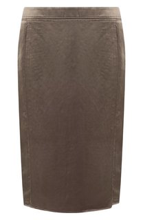 Юбка из вискозы и льна Tom Ford