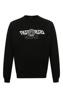 Хлопковый свитшот Versace