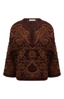 Свитер из хлопка и шерсти Valentino