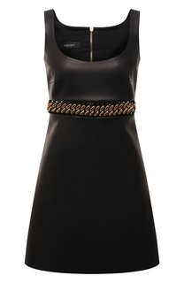 Кожаное платье Versace
