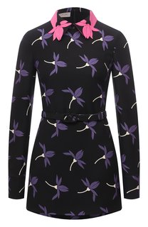 Топ из шерсти и вискозы Valentino