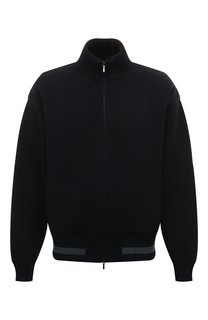 Кашемировый бомбер с меховым воротником Loro Piana