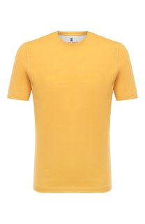 Хлопковая футболка Brunello Cucinelli