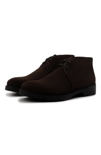 Замшевые ботинки Ermenegildo Zegna