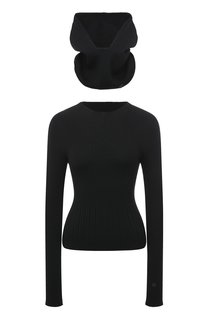 Пуловер с балаклавой Low Classic