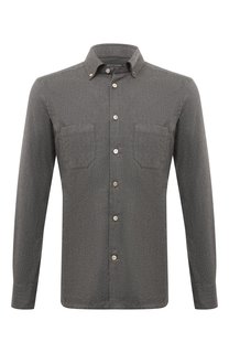 Хлопковая рубашка Kiton