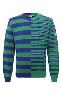 Джемпер из шерсти и хлопка Kenzo
