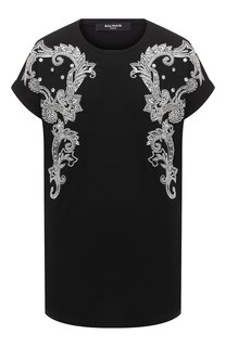 Хлопковая футболка Balmain