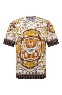 Хлопковая футболка Moschino