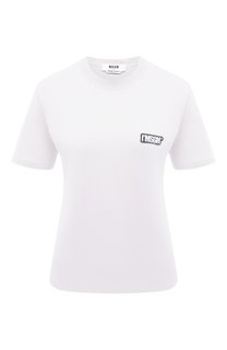 Хлопковая футболка MSGM