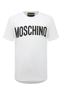 Хлопковая футболка Moschino