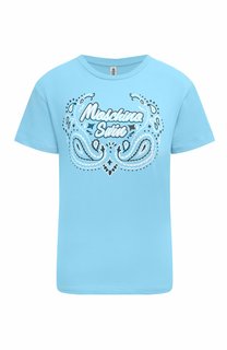 Хлопковая футболка Moschino