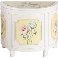 Сундук Glasar бежевый с жёлтым 63х38х52 см ГЛАСАР