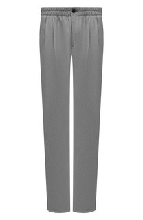 Брюки из вискозы и льна Giorgio Armani
