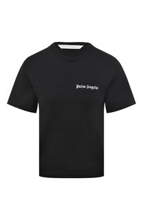Хлопковая футболка Palm Angels