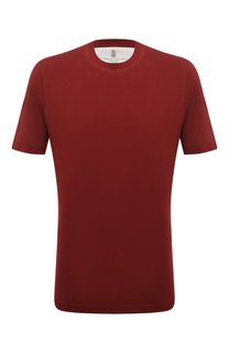 Хлопковая футболка Brunello Cucinelli