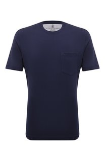 Хлопковая футболка Brunello Cucinelli