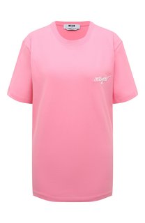 Хлопковая футболка MSGM