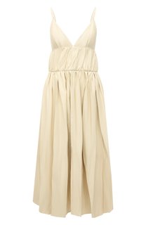 Кожаное платье Jil Sander