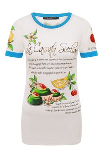 Хлопковая футболка Dolce & Gabbana