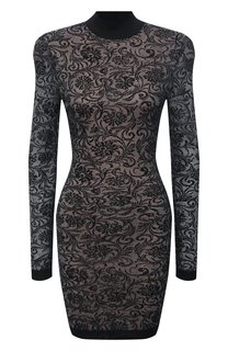 Платье из вискозы Balmain