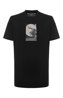 Хлопковая футболка Maharishi