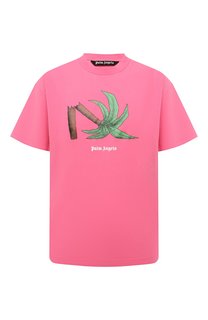 Хлопковая футболка Palm Angels