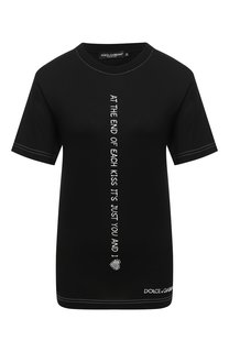Хлопковая футболка Dolce & Gabbana