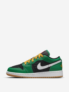 Кеды детские Nike Air Jordan 1 Low Se (Gs), Зеленый