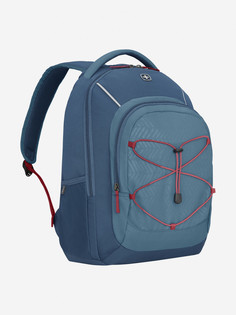 Рюкзак WENGER NEXT Mars 16", деним/синий, переработанный ПЭТ/Полиэстер, 33x24x46 см, 26 л.,