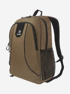 Рюкзак TORBER ROCKIT с отделением для ноутбука 15,6", коричневый, полиэстер 600D, 46 х 30 x 13,