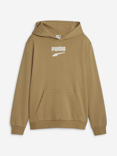 Худи для мальчиков PUMA Downtown Logo, Бежевый